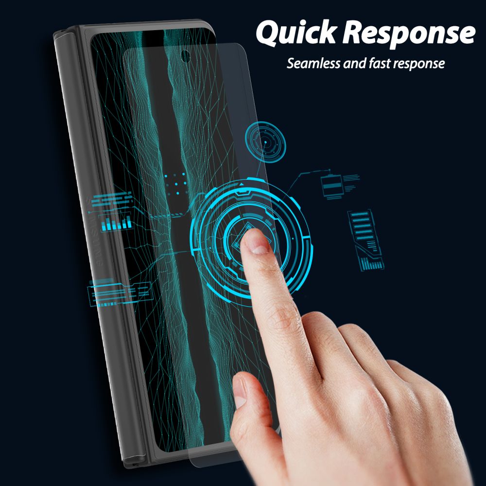 VERSTÄRKTES GLAS WHITESTONE DOME GLASS 2-PAK GALAXY Z FOLD 4