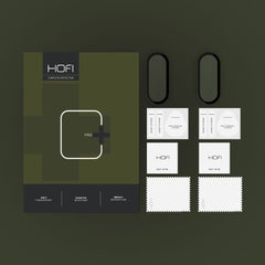 HARTGLAS HOFI HYBRID PRO+ 2-PACK XIAOMI SMART BAND 9 / 9 NFC SCHWARZ