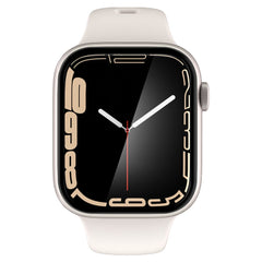 2X Panzerglas für Apple Watch 45 mm Spigen Proflex "EZ FIT" 2-Pack Klar