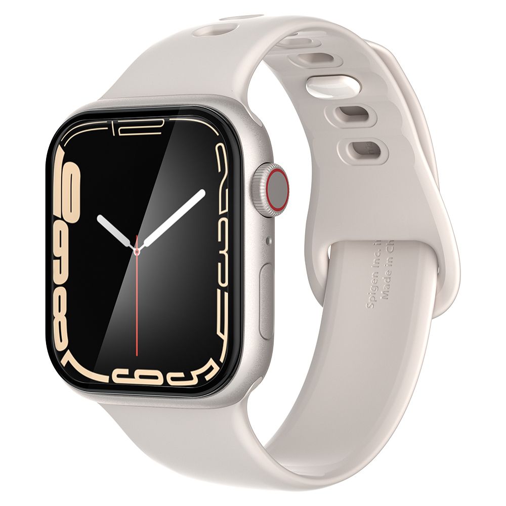 2X Panzerglas für Apple Watch 45 mm Spigen Proflex "EZ FIT" 2-Pack Klar