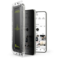Gehärtetes Glas RINGKE EASY SLIDE 2-PACK GALAXY S25+ PLUS PRIVATSPHÄRE