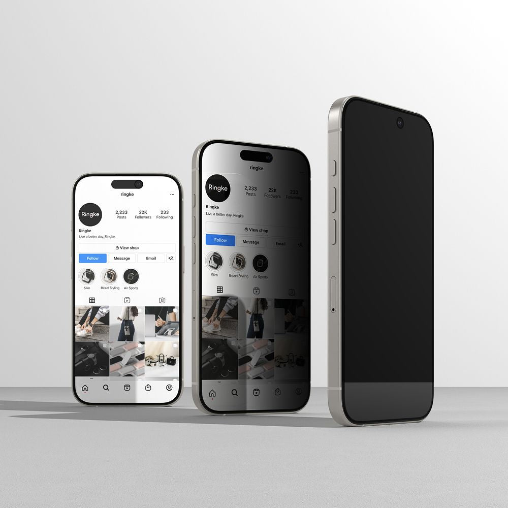 Gehärtetes Glas RINGKE EASY SLIDE 2-PACK GALAXY S25 PRIVACY