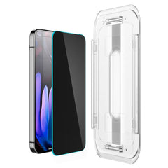 GEBROCHENES GLAS SPIGEN GLAS.TR "EZ FIT" 2-PACK GOOGLE PIXEL 9 PRO XL PRIVATSPHÄRE