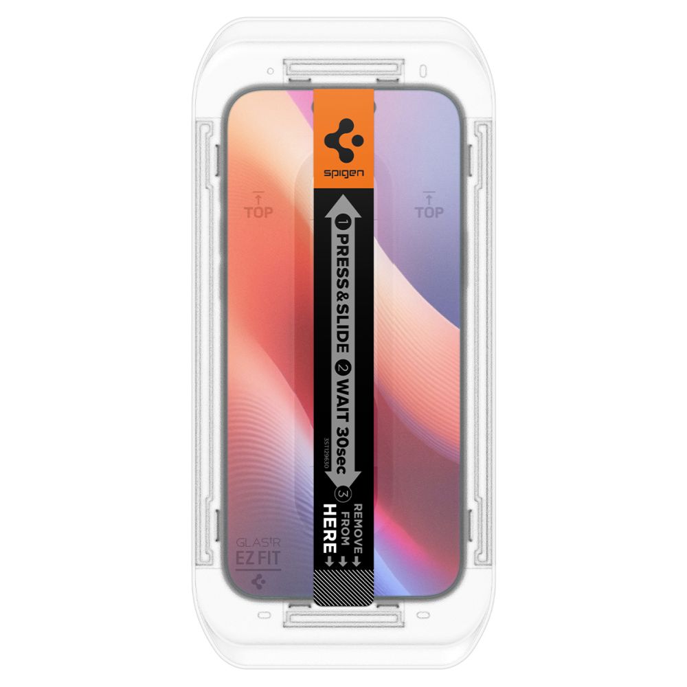 Gehärtetes Glas Spigen Glas.Tr "EZ FIT" 2-PACK iPhone 16 Pro Max Datenschutz