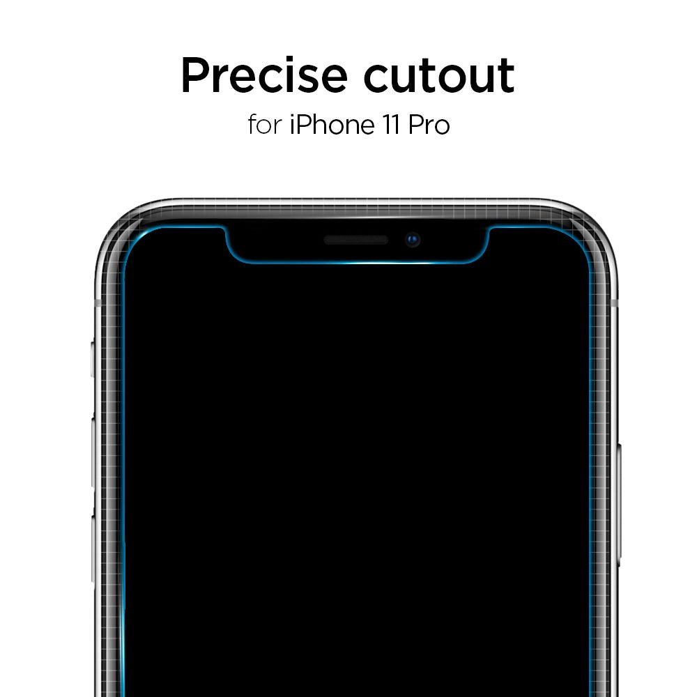 SPIGEN ALM GLAS.TR SLIM 2-PACK IPHONE 11 HARTGLAS