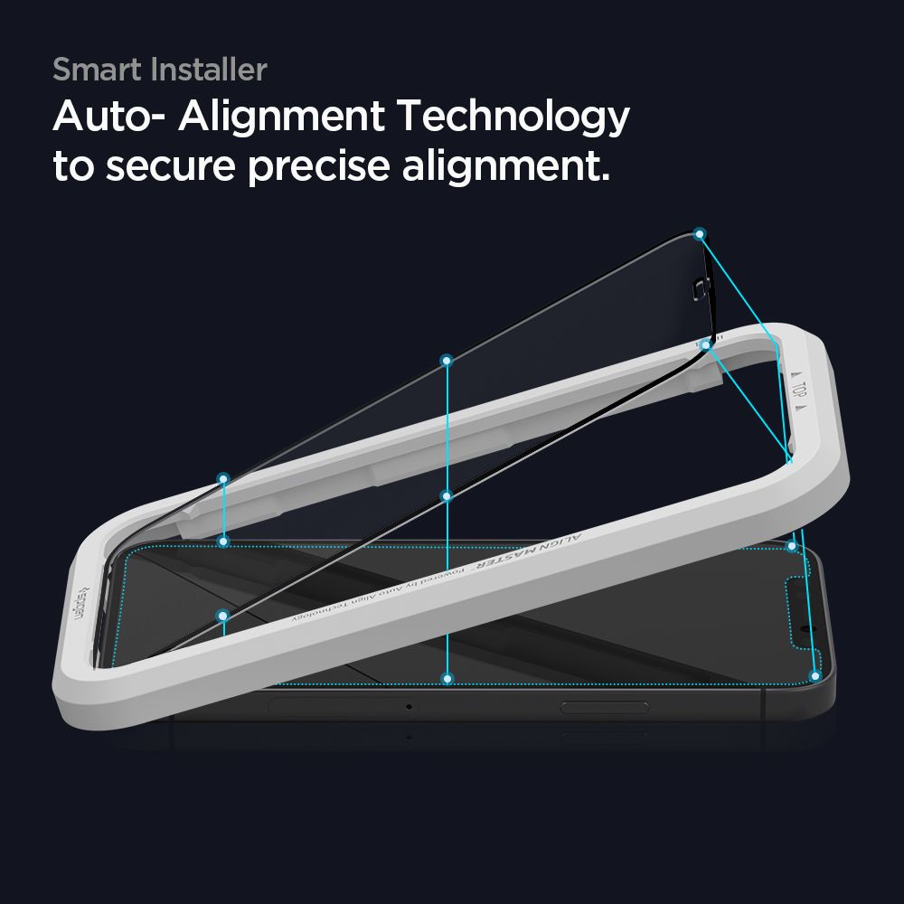 2X GESCHÜTZTES GLAS SPIGEN ALM GLASS FC 2-PACK IPHONE 12/12 PRO SCHWARZ
