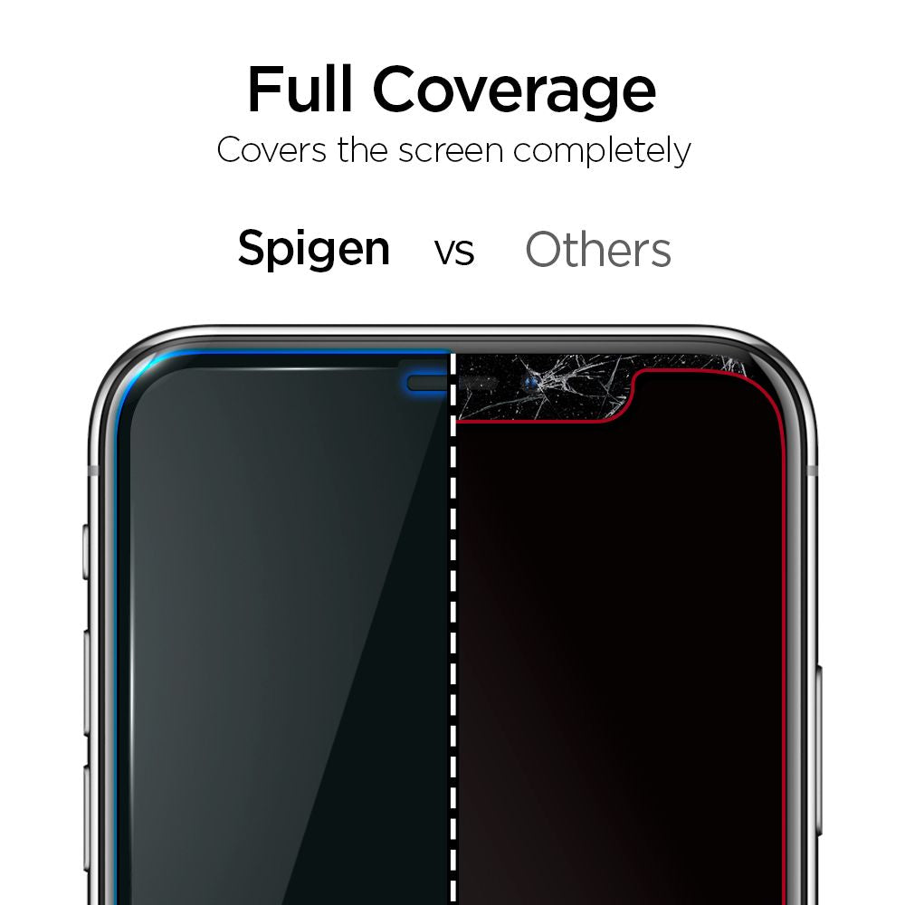 SPIGEN ALM GLAS FC IPHONE 11 SCHWARZ