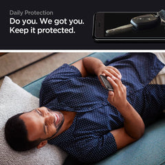 SPIGEN GLAS FC 2-PAKET IPHONE 7/8/SE 2020 / SE 2022 SCHWARZ