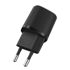 NETZLADEGERÄT FÜR HANDY UND TABLET TECH-PROTECT C20W MINI 2-PORT NETZLADEGERÄT PD20W/QC3.0 SCHWARZ