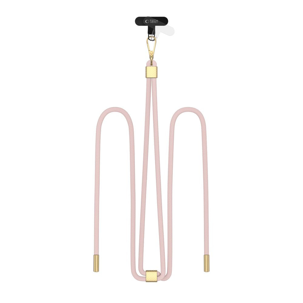 TECH-PROTECT C2S SEIL CROSSBODY GURT BABY PINK/GOLD