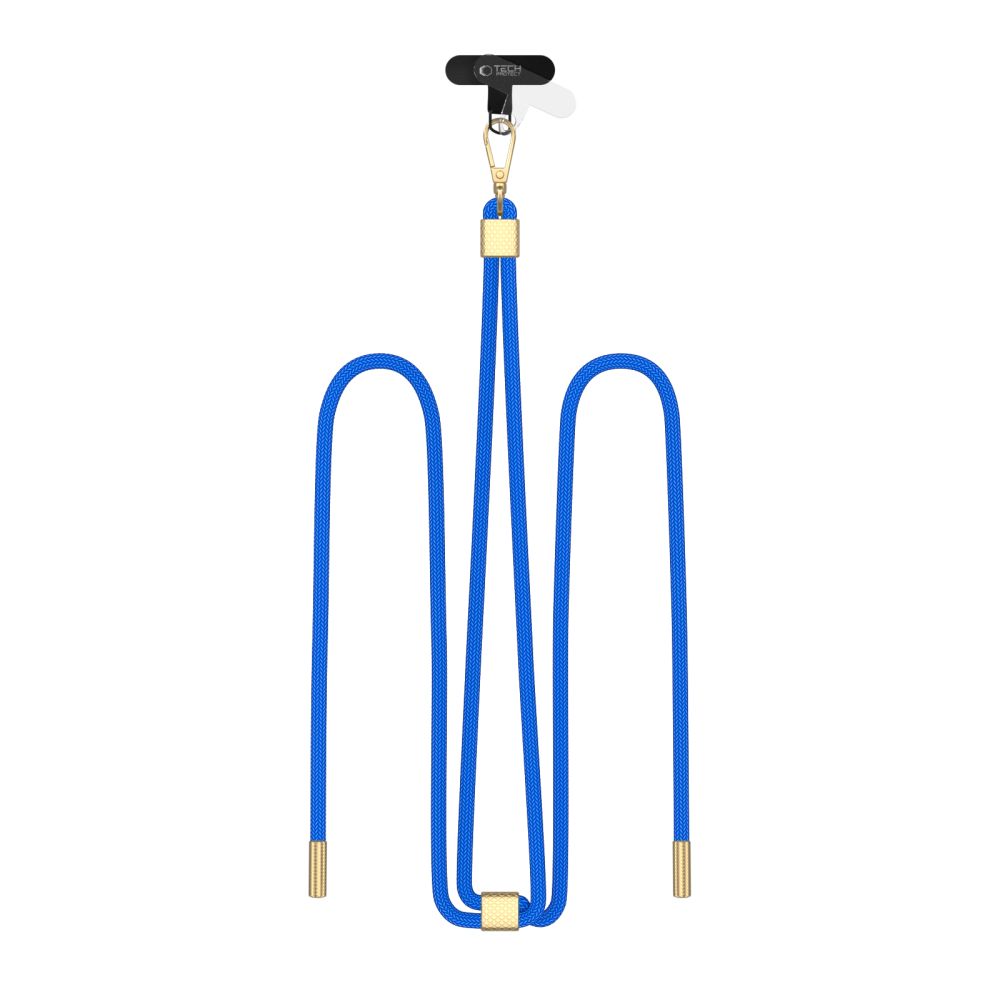 TECH-PROTECT C2S SEIL CROSSBODY GURT KOBALT BLAU/GOLD