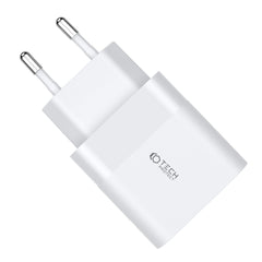NETZLADEGERÄT FÜR HANDY UND TABLET TECH-PROTECT C30W 2-PORT NETZLADEGERÄT PD30W/QC3.0 WEISS