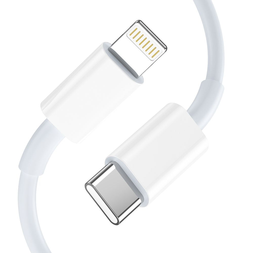 NETZLADEGERÄT FÜR HANDY UND TABLET TECH-PROTECT C35W 2-PORT NETZLADEGERÄT PD35W + LIGHTNING-KABEL WEISS