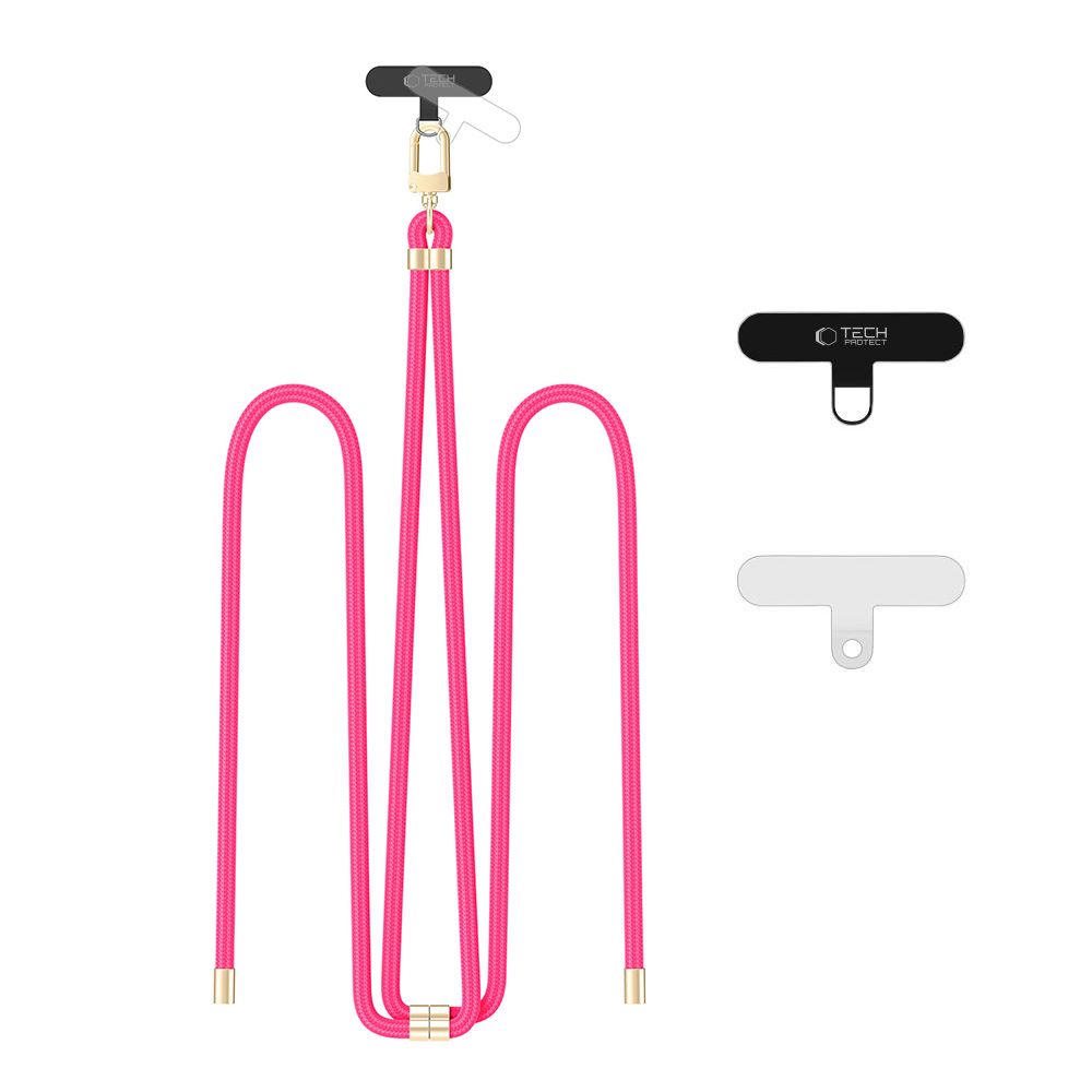 TECH-PROTECT C7S SEIL CROSSBODY GURT HEIßE ROSA/GOLD