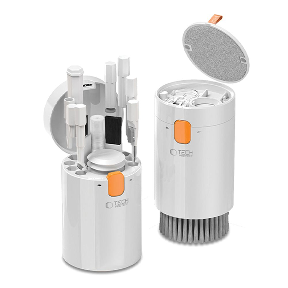 TECH-PROTECT CS01 REINIGUNGSSET 20IN1 FÜR HANDY & OHRHÖRER & TABLET & LAPTOP WEISS