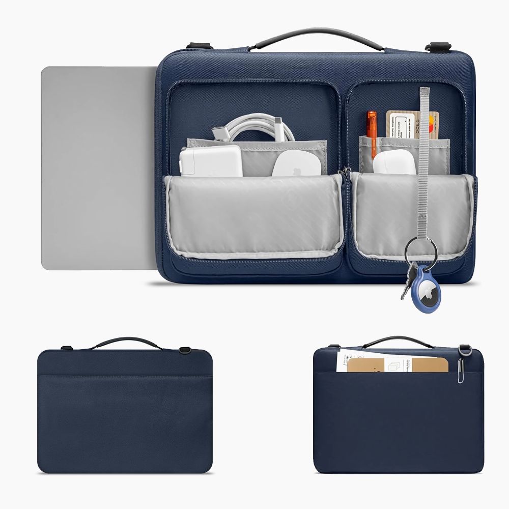 TECH-PROTECT DEFENDER TASCHEN LAPTOP 13-14 NAVY BLAU