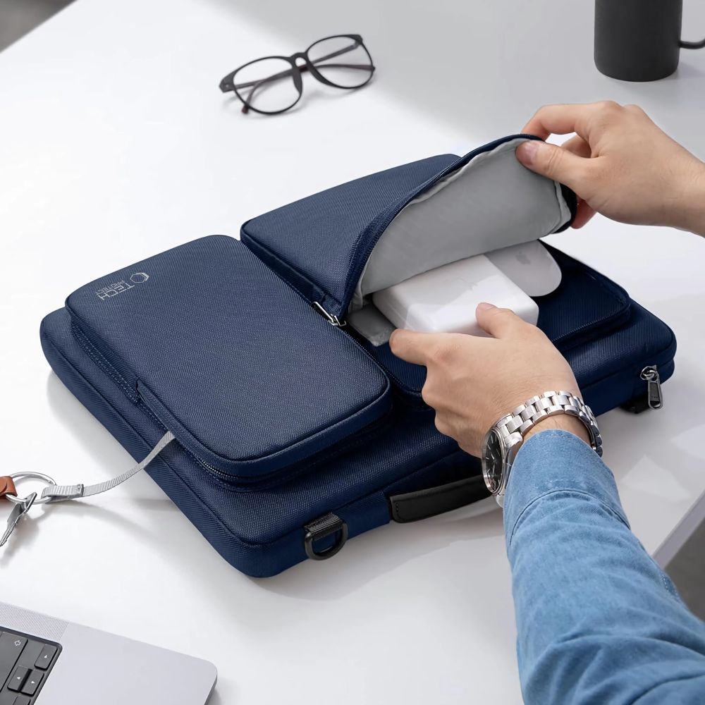 TECH-PROTECT DEFENDER TASCHEN LAPTOP 13-14 NAVY BLAU