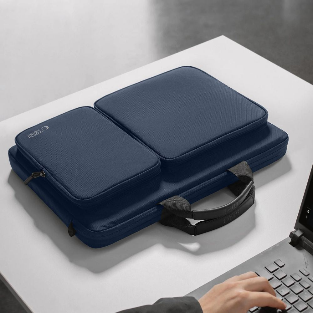 TECH-PROTECT DEFENDER TASCHEN LAPTOP 17 NAVY BLAU