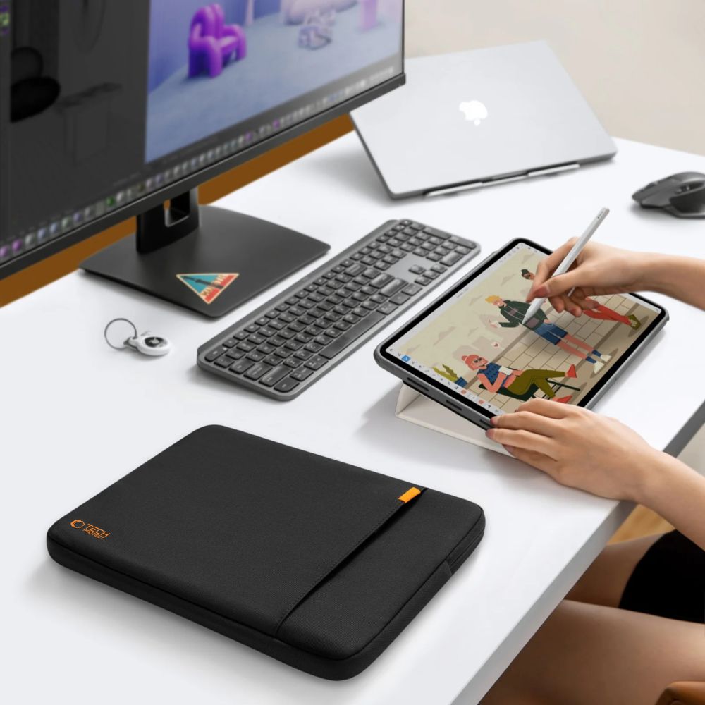 TECH-PROTECT DEFENDER LAPTOP & TABLET 11-13 SCHWARZ