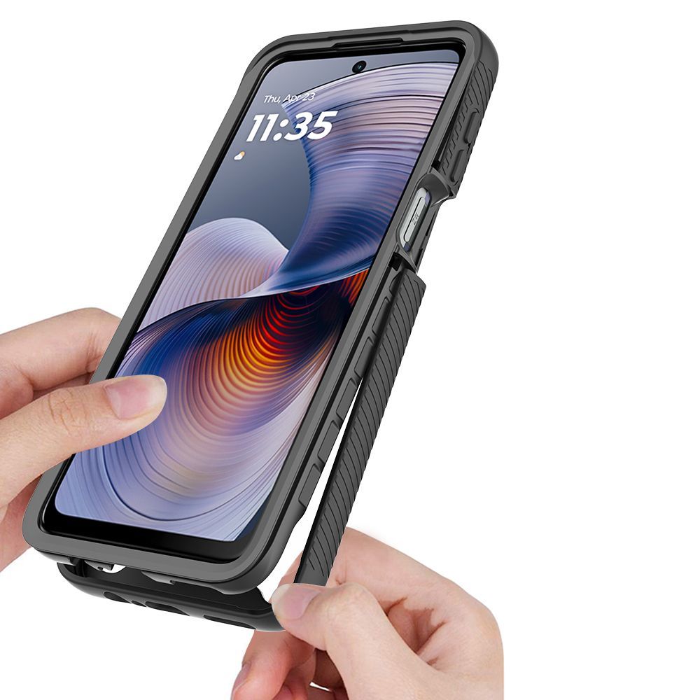 TECH-PROTECT DEFENSE HÜLLE MOTOROLA MOTO G15 / G15 POWER / G05 / E15 SCHWARZ