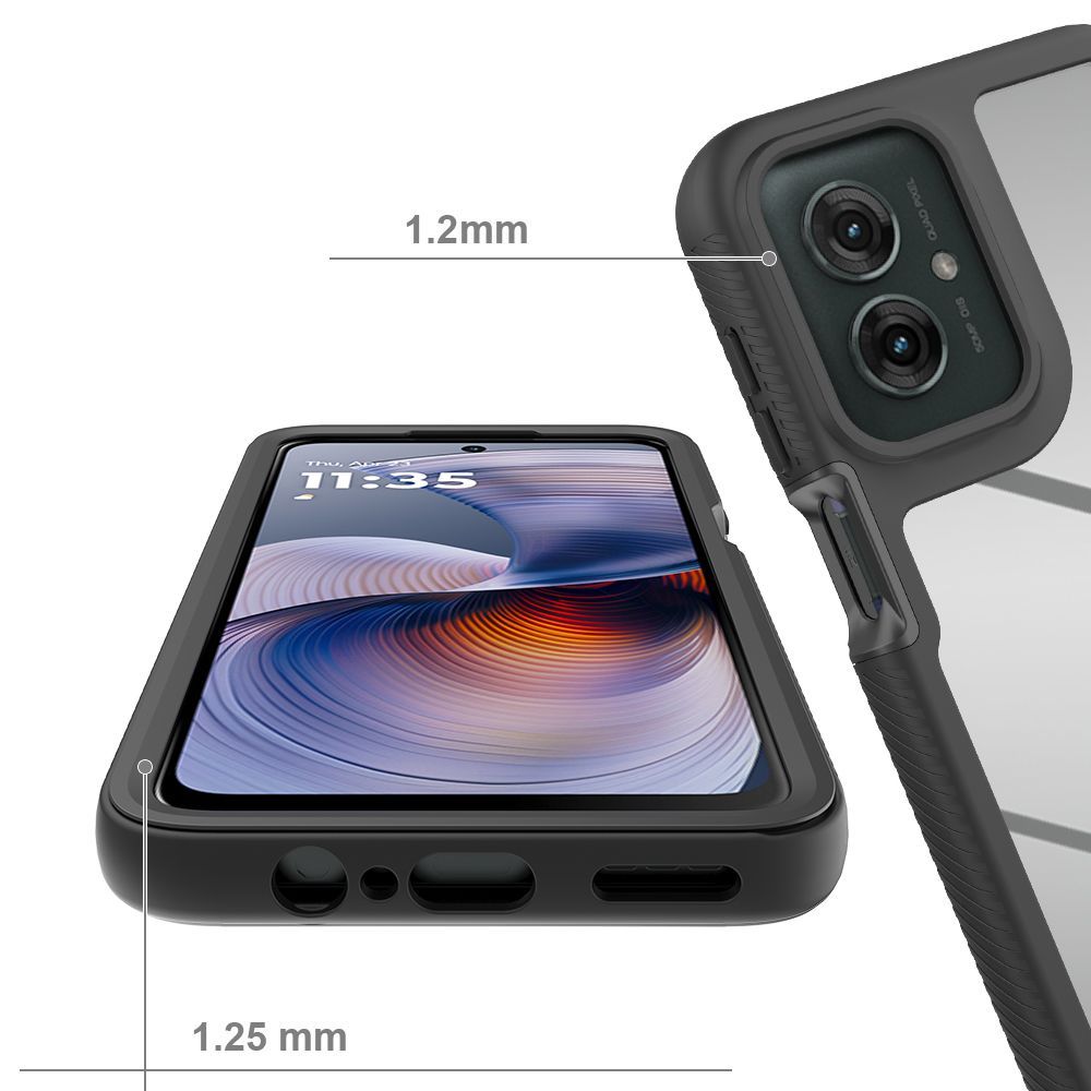 TECH-PROTECT DEFENSE HÜLLE MOTOROLA MOTO G15 / G15 POWER / G05 / E15 SCHWARZ