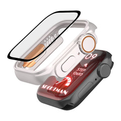 360° SCHUTZHÜLLE FÜR APPLE WATCH 45 MM DOOP DEFENSE 360GUARD TITAN/ORANGE