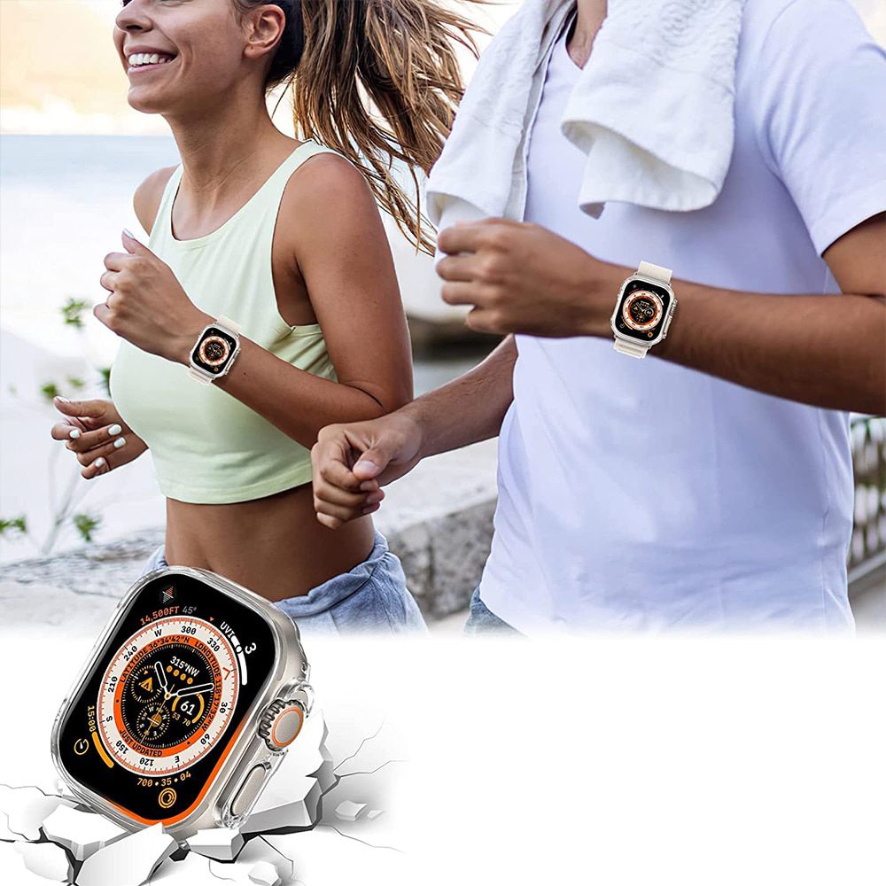 360° SCHUTZHÜLLE FÜR APPLE WATCH ULTRA 1 / 2 (49 MM) TECH-PROTECT DEFENSE360 CLEAR