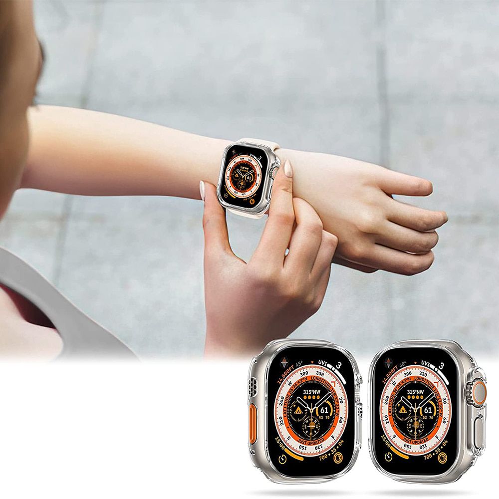 360° SCHUTZHÜLLE FÜR APPLE WATCH ULTRA 1 / 2 (49 MM) TECH-PROTECT DEFENSE360 CLEAR