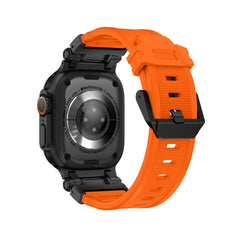 TECH-PROTECT DELTA PRO ARMBAND FÜR APPLE WATCH 6 / 7 / 8 / 9 / 10 / SE / ULTRA 1 / 2 (44 / 45 / 46 / 49 MM) ORANGE/ SCHWARZ