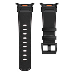 TECH-PROTECT DELTA PRO ARMBAND FÜR SAMSUNG GALAXY WATCH ULTRA (47 MM) LEDER SCHWARZ