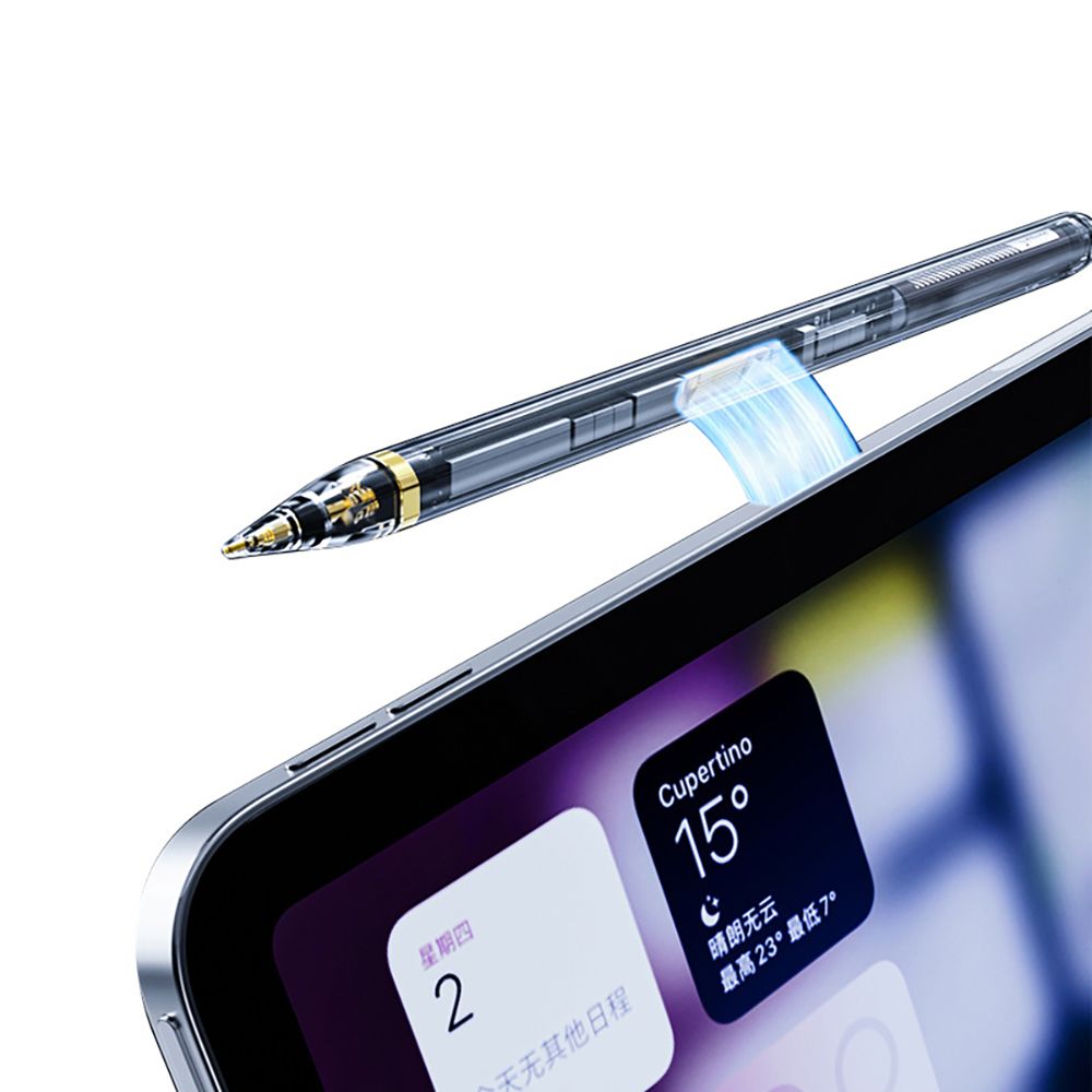 TECH-PROTECT DIGITALER MAGNETISCHER STIFT "4" IPAD KLAR/SCHWARZ