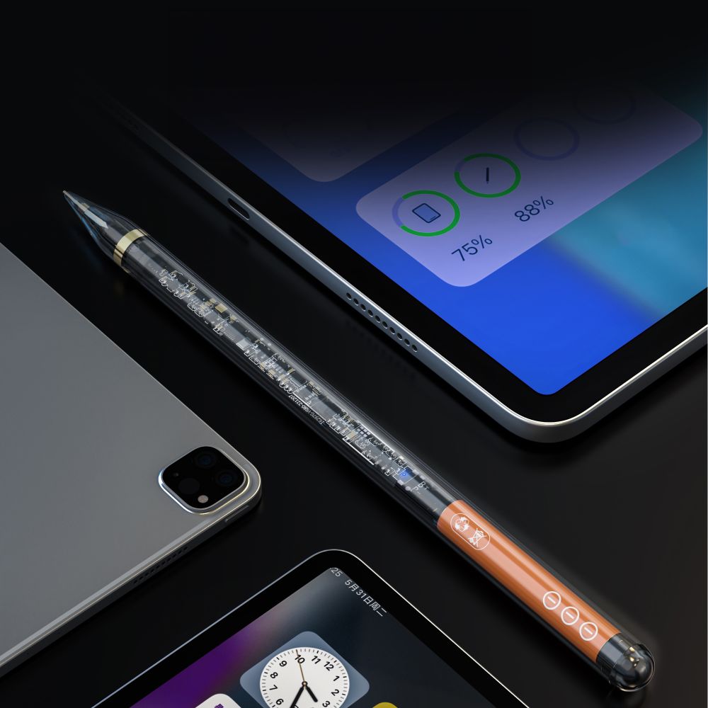 TECH-PROTECT DIGITALER MAGNETISCHER STIFT "4" IPAD KLAR/SCHWARZ