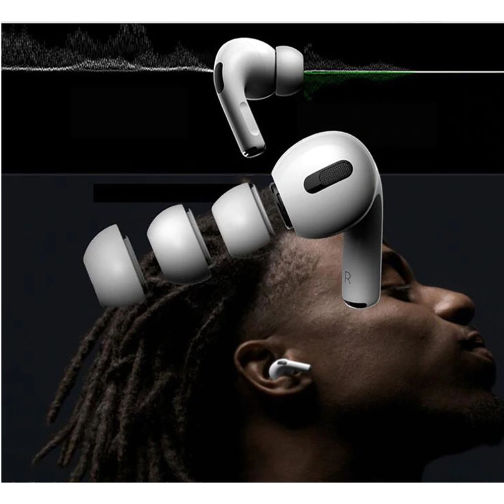 TECH-PROTECT OHRSTÜCKE 3-PAKET APPLE AIRPODS PRO 1 / 2 SCHWARZ