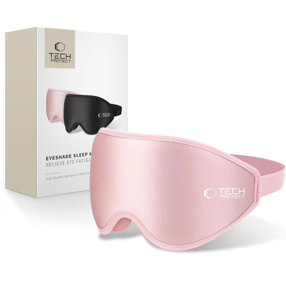 TECH-PROTECT AUGENMASKE SCHLAFMASKE BABY ROSA
