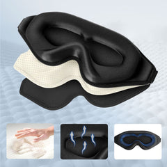 TECH-PROTECT AUGENMASKE SCHLAFMASKE MATTE SCHWARZ