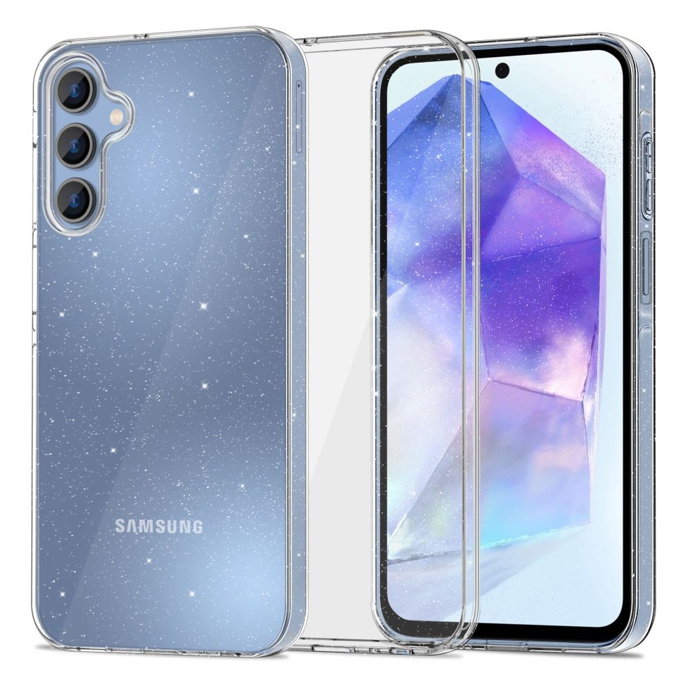 TECH-PROTECT FLEXAIR GALAXY A55 5G GLITTER HÜLLE