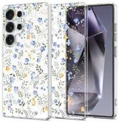 TECH-PROTECT FLEXAIR GALAXY S25 ULTRA FRÜHLINGSBLUMEN HÜLLE