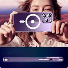 HÜLLE FÜR IPHONE 15 PRO MAGSAFE HEYCASE AIR DEFENSE KLAR