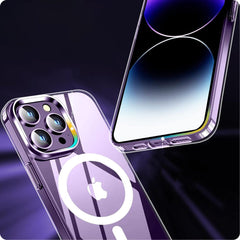 HÜLLE FÜR IPHONE 15 PRO MAGSAFE HEYCASE AIR DEFENSE KLAR