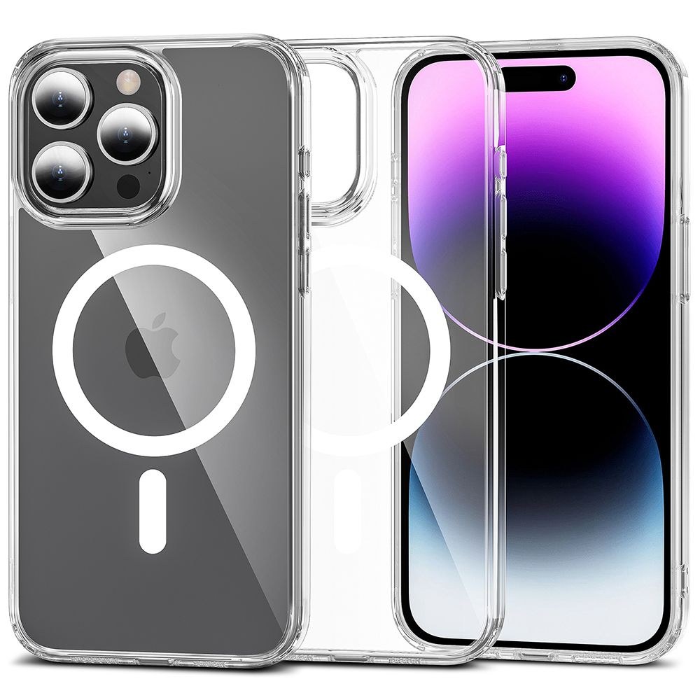 HÜLLE FÜR IPHONE 15 PRO MAGSAFE HEYCASE AIR DEFENSE KLAR
