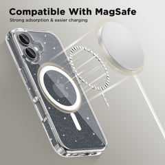 HÜLLE FÜR IPHONE 16 TECH-PROTECT FLEXAIR HYBRID MAGSAFE GLITTER