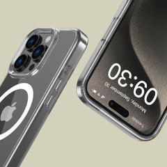 HÜLLE FÜR IPHONE 16 PRO TECH-PROTECT FLEXAIR HYBRID MAGSAFE KLAR