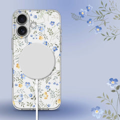 TECH-PROTECT FLEXAIR MAGSAFE IPHONE 16E FRÜHLINGSBLUMEN HÜLLE