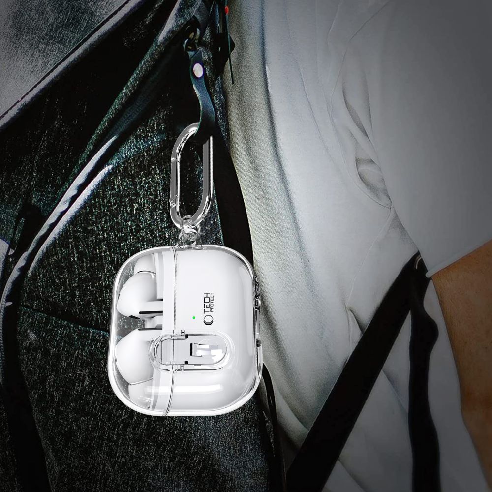 TECH-PROTECT FLEXAIR SAMSUNG GALAXY BUDS 3 / 3 PRO KLAR