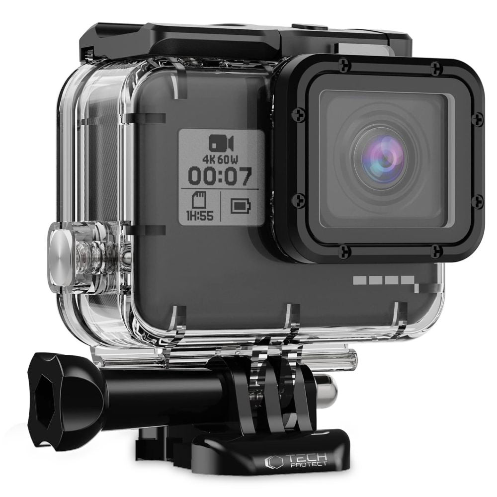 TECH-PROTECT GA200 WASSERDICHTE HÜLLE FÜR GOPRO HERO 5 / 6 / 7 KLAR