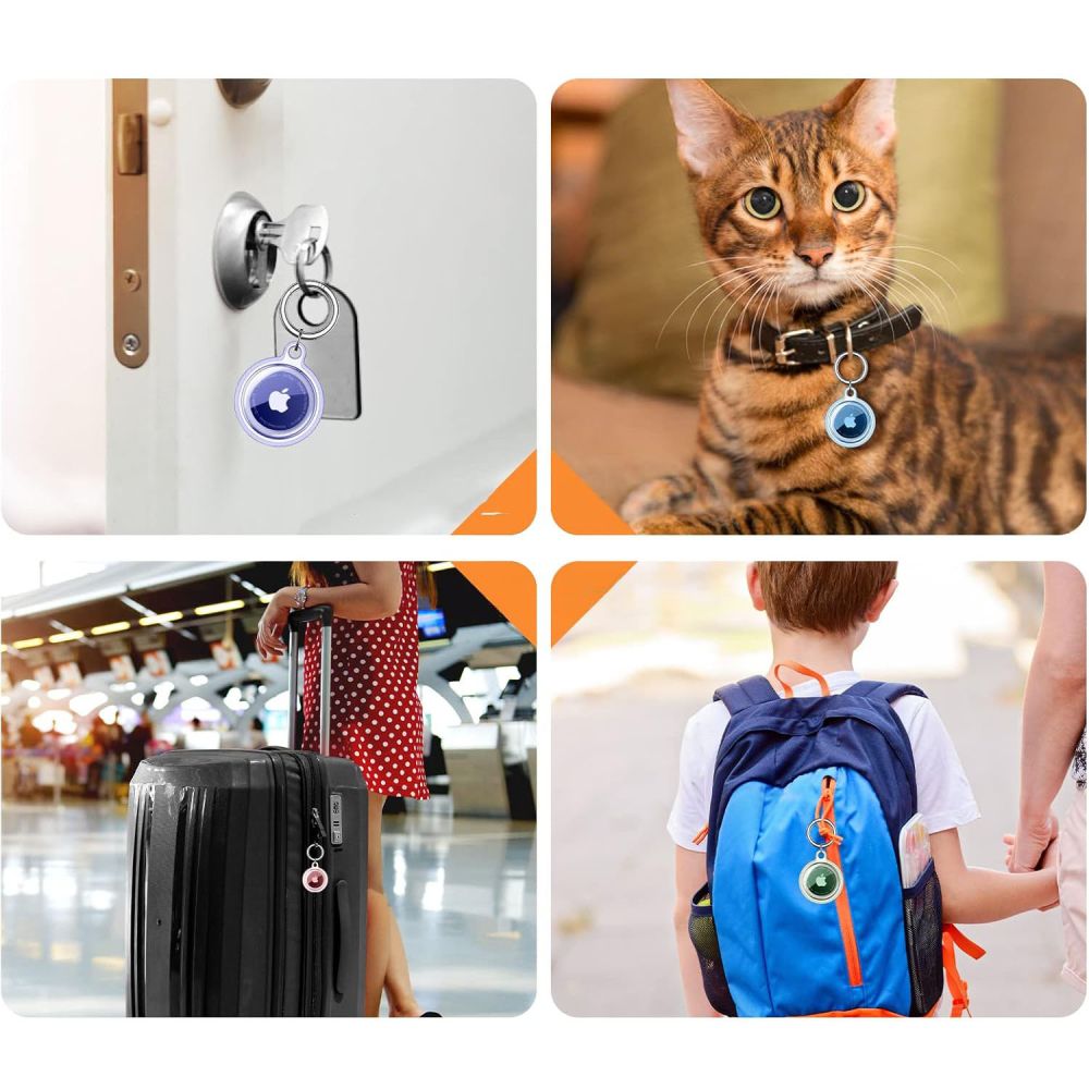 VERPACKUNG TECH-PROTECT ICON 4-PAKET APPLE AIRTAG KLAR