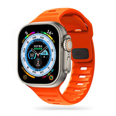 REMEN FÜR DOOP ICONBAND LINE APPLE WATCH 6 / 7 / 8 / 9 / 10 / SE / ULTRA 1 / 2 (44 / 45 / 46 / 49 MM) ORANGE