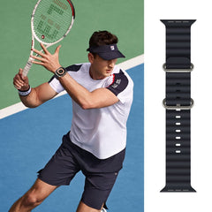 REMEN FÜR DOOP ICONBAND PRO APPLE WATCH 6 / 7 / 8 / 9 / 10 / SE / ULTRA 1 / 2 (44 / 45 / 46 / 49 MM) SCHWARZ