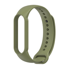 SILIKONARMBAND FÜR XIAOMI MI BAND 5 / 6 / 6 NFC / 7 HEYBAND ICON MILITARY GREEN