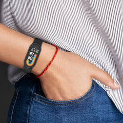 SILIKONARMBAND FÜR XIAOMI MI BAND 8 / 9 / NFC HEYBAND ICON SCHWARZ